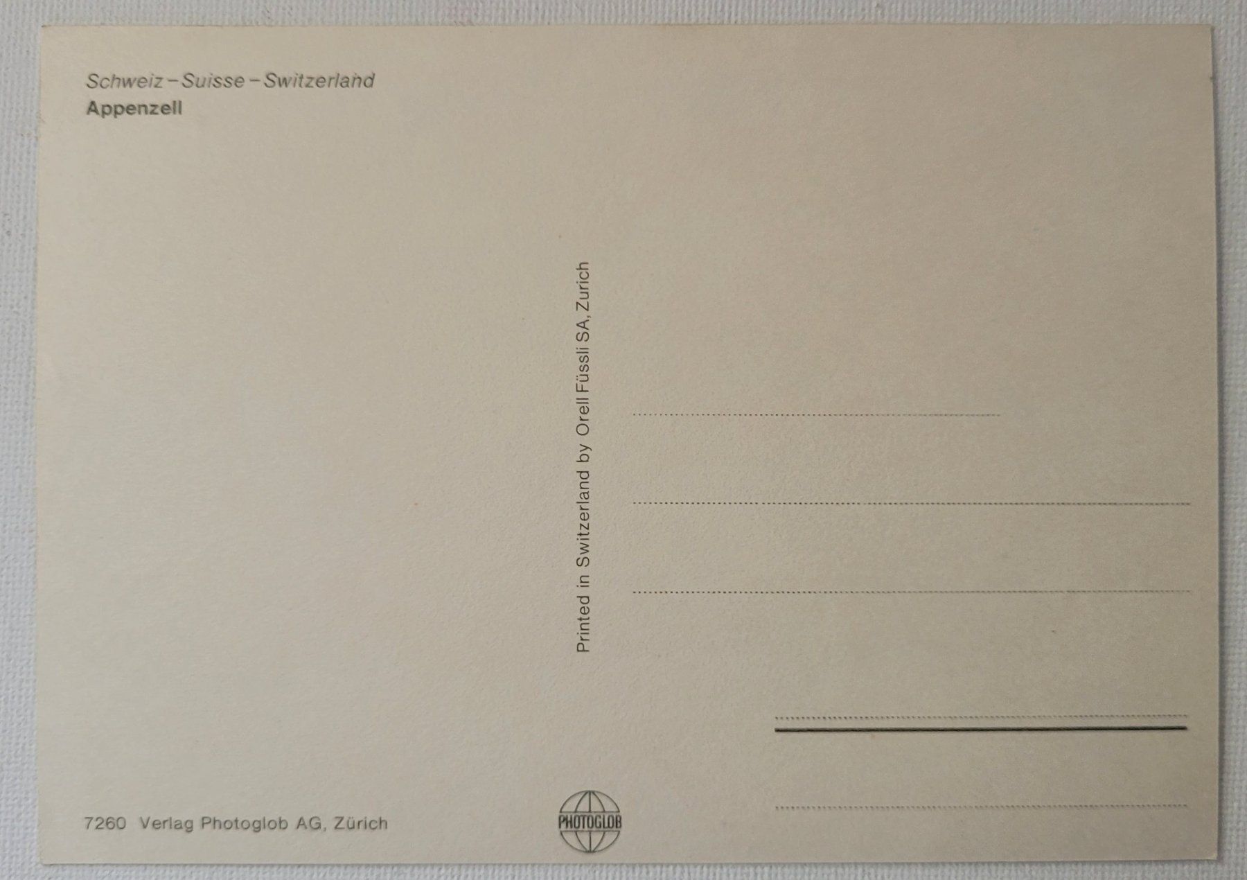 Cartoline postali: APPENZELLER BAHN / CHEMIN DE FER D'APPENZELL – Nuovo (secondo la descrizione) da Neftenbach venduto da Mador6 1