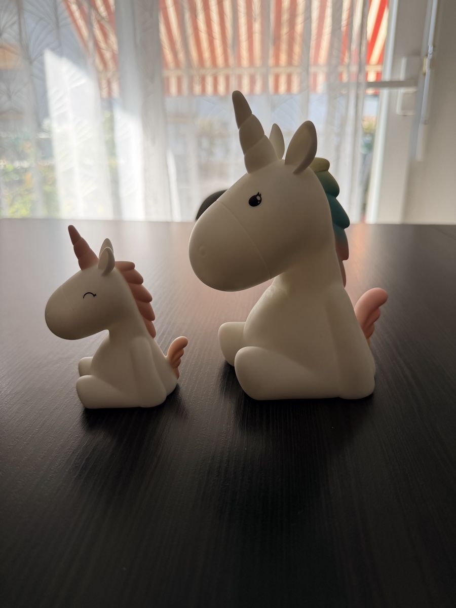 Lampen: Lot de 2 veilleuses LED Licorne – Gebraucht aus Bussigny von Serena2009 1