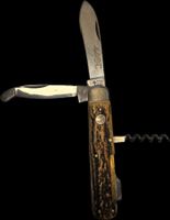 Taschenmesser/ Jagdmesser - Böker Enigma Hirschhorn