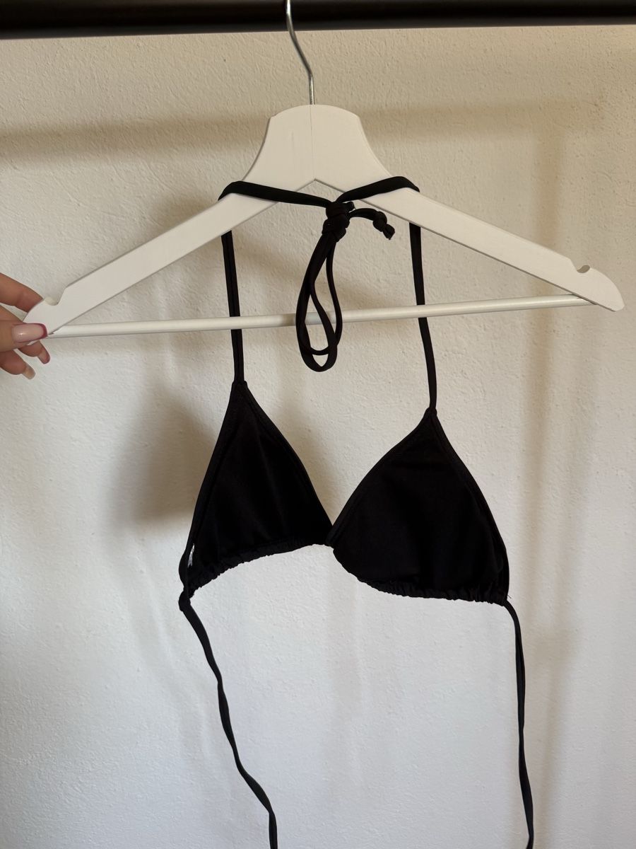 bikini-oberteil-schwarz-zum-binden-gebraucht-in-biberist-f-r-chf-3