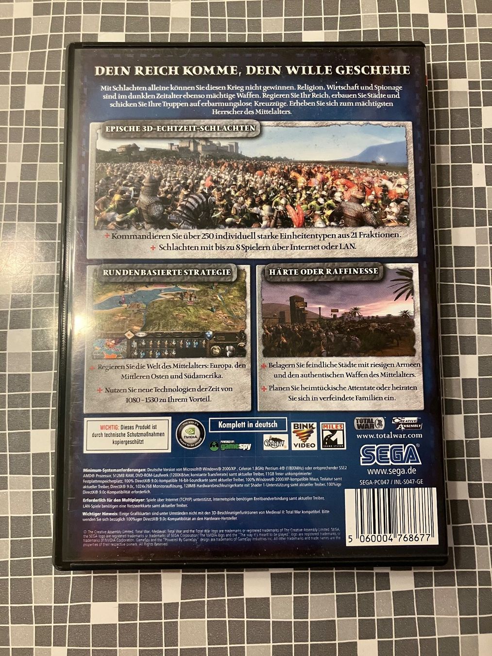 Giochi: Medieval II - Total War (PC, 2006, deutsch) – Usato da Winkel venduto da Asdas87 1
