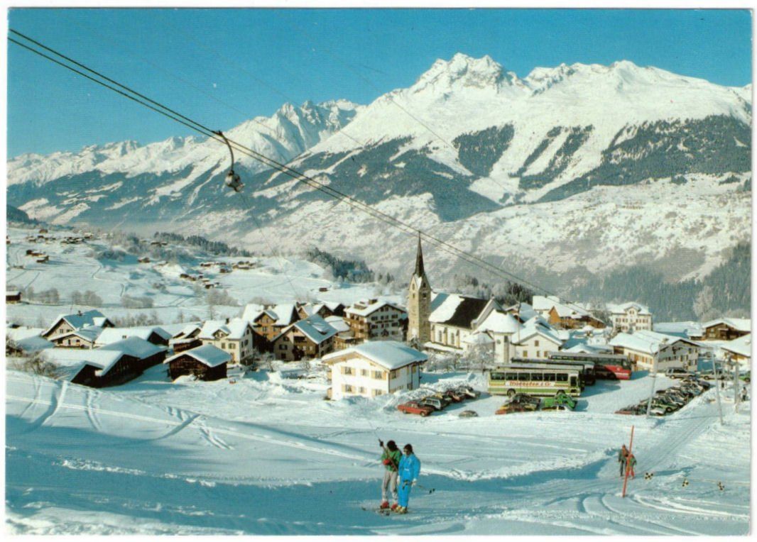 Cartoline postali: Obersaxen - Skilift Meierhof – Usato da Binningen venduto da Mountainrider