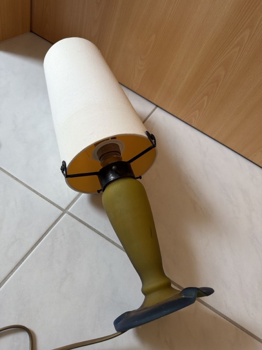 Lampen: Lampe antik, Degué Frankreich. – Gebraucht aus Biberist von Momo33 7