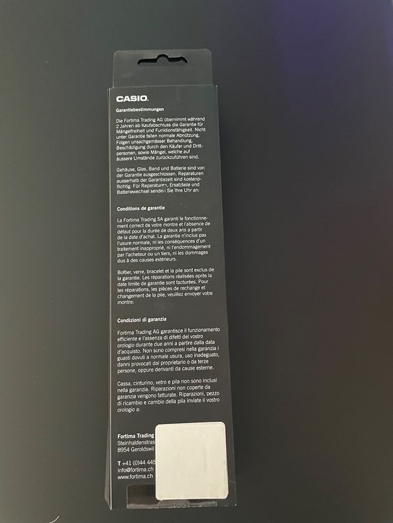 CASIO (Neuf avec emballage d'origine) à Brunnen pour CHF 20 – avec