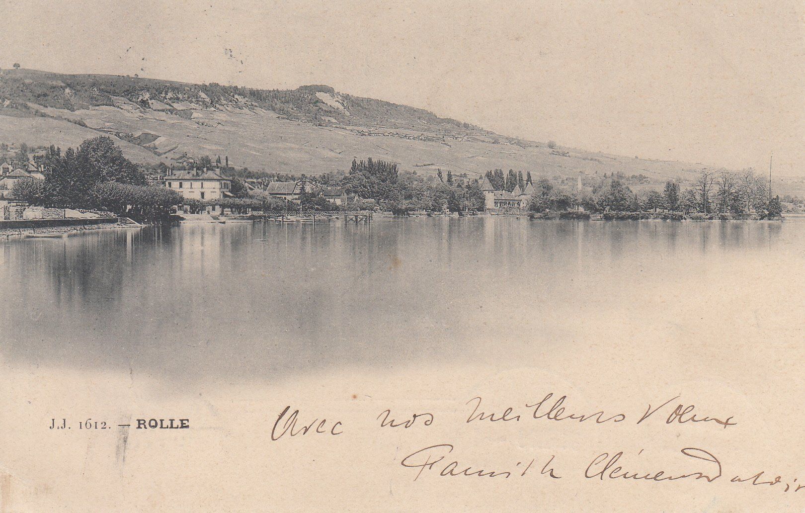 Cartoline postali: Rolle 1899 – Usato da Bürglen TG venduto da StampGraf