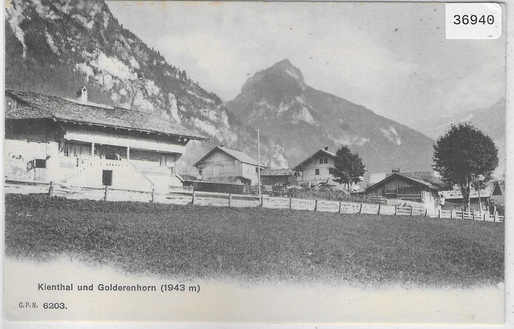 Cartoline postali: Kienthal und Golderenhorn – Usato da Ettingen venduto da Kartenplanet