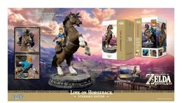 Statue résine Link sur cheval Zelda Breath of the Wild