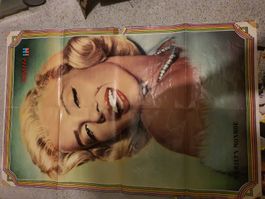 Original Marilyn Monroe Poster Ragazza Zeitschrift 1983