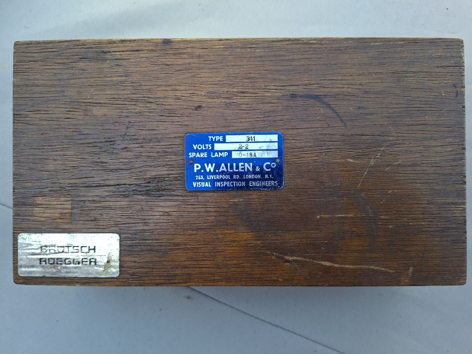 Tutti gli attrezzi: Endoscope der Fa. P.W.ALLEN und Co. – Usato da Kaltenbach venduto da Mirabor