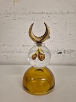 Lune et Lumière – Volumede verre et métal, signé