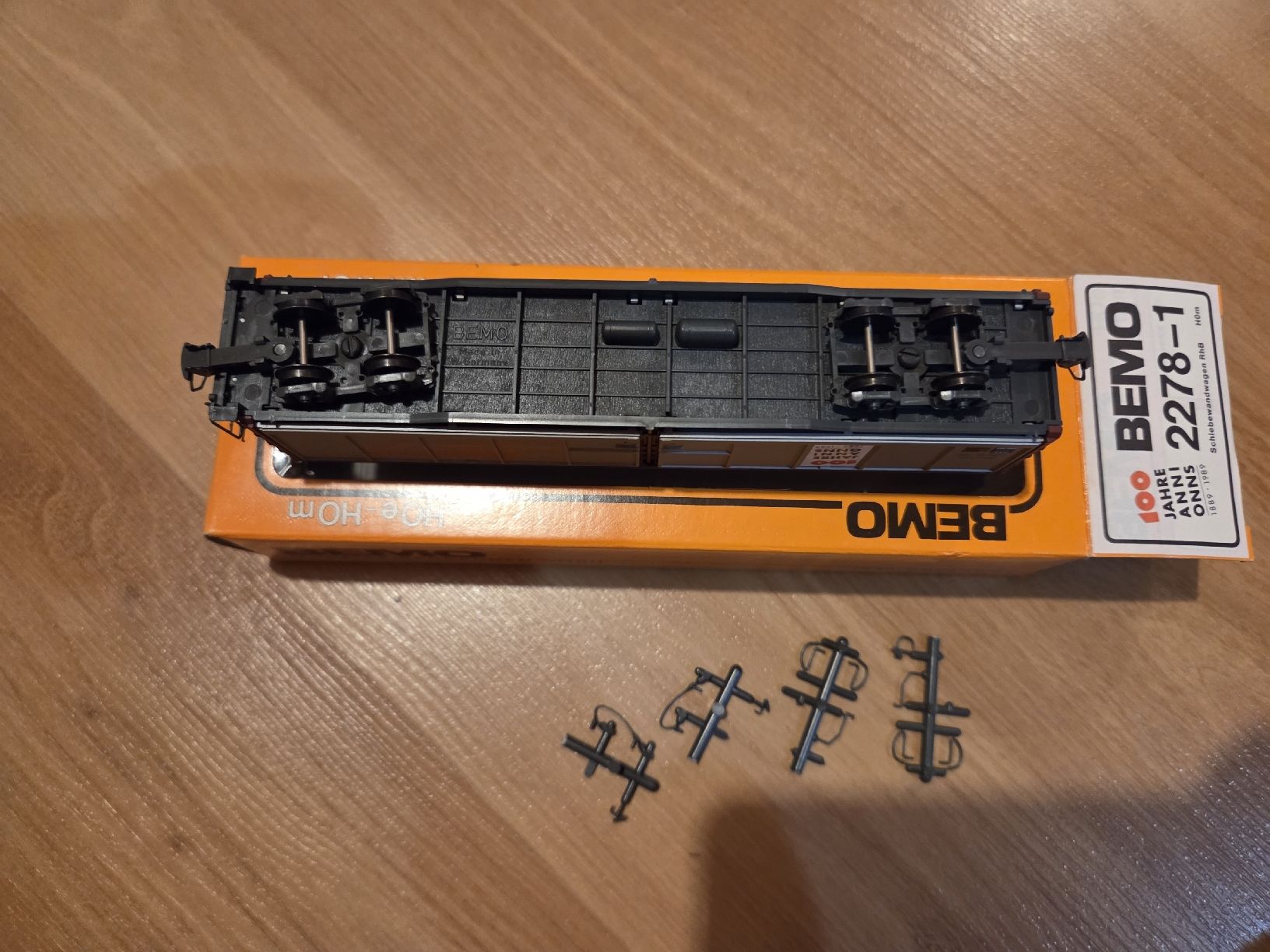 Bemo Modelleisenbahnen: Bemo 2278-1 Schiebewandwagen  – Gebraucht aus Illhart von Markus203 3