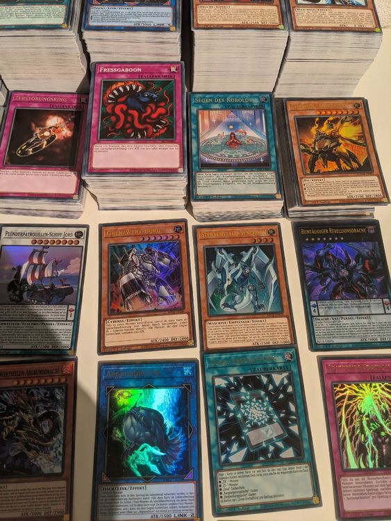 Yugioh Sammlung ca 1350 Karten, viele Holos Kaufen auf Ricardo