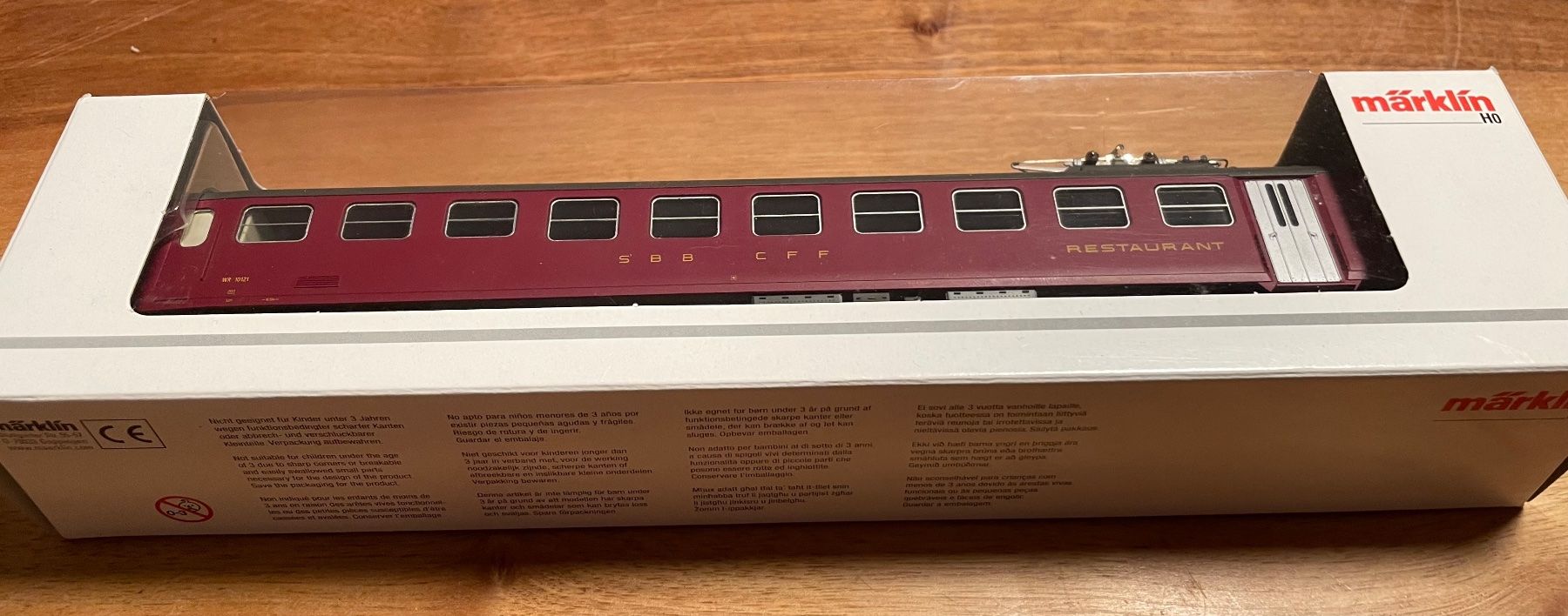 Märklin Trains électriques: Märklin 43390 Leichtstahl Speisewagen SBB – D'occasion à Staad SG par 4566patrick