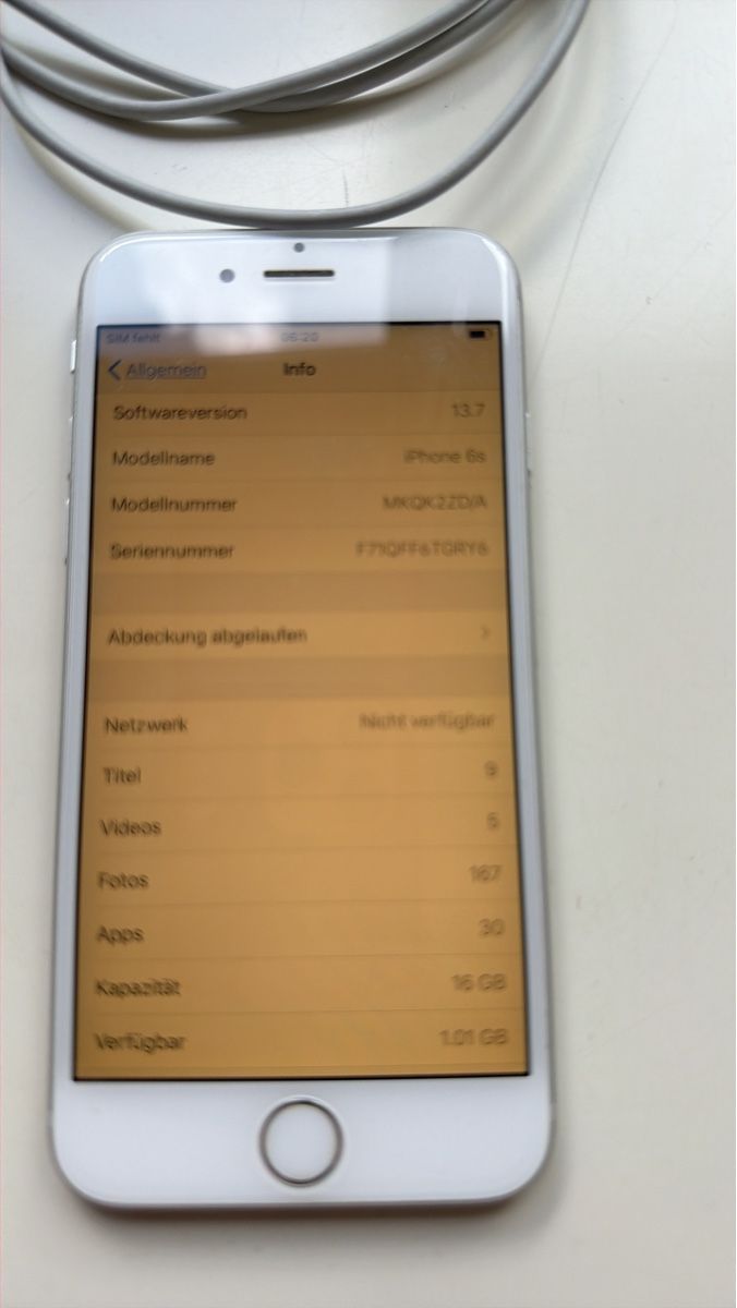 Apple Telefoni cellulari / Smartphones: iPhone 6s - 16GB - Weiss  – Usato da Kreuzlingen venduto da Roller-Werkstatt