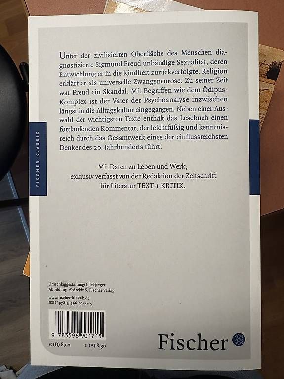 Bücher: Das grosse Sigmund Freud Lesebuch – Neu und originalverpackt aus Ebmatingen von rvi_d7nz 1