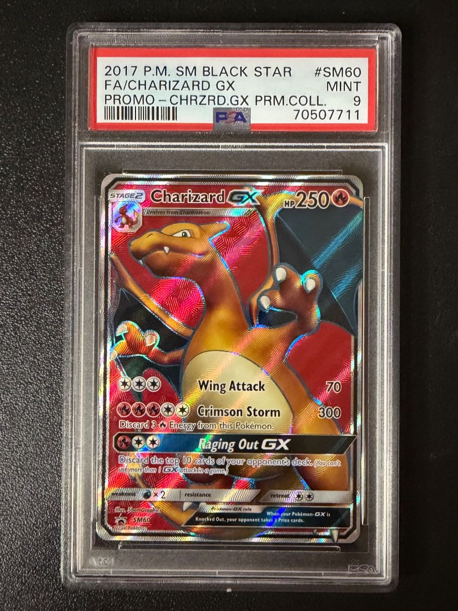 Pokémon Sammelbilder & Trading cards: Charizard #SM60 PSA 9 – Neu (gemäss Beschreibung) aus Niedergösgen von SwissPokeCards