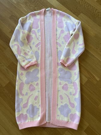 Cardigan Strick One size Jacke fobya Paris pink Noa King