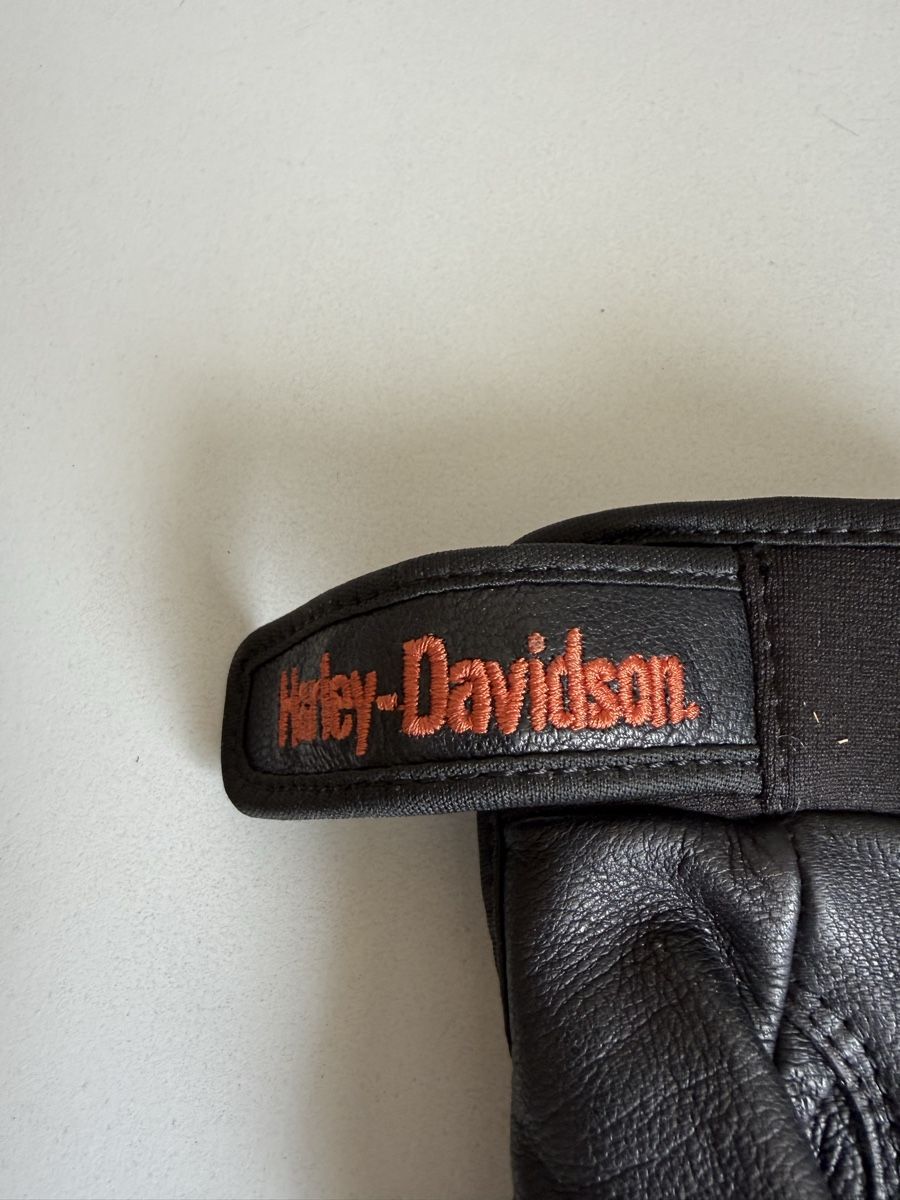 Harley-Davidson Guanti & manicotti: Harley-Davidson Lederhandschuhe, Gr. 8 Schwarz – Usato da Gränichen venduto da Tessin1 3
