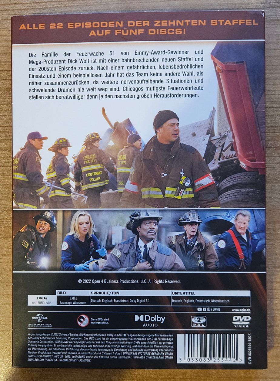 Alle DVDs: Chicago Fire - Staffel 10 – Gebraucht aus Winterthur von Men_in_black 1