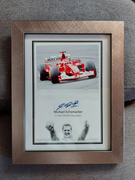 Michael Schumacher Autogramm Reprint | Kaufen auf Ricardo