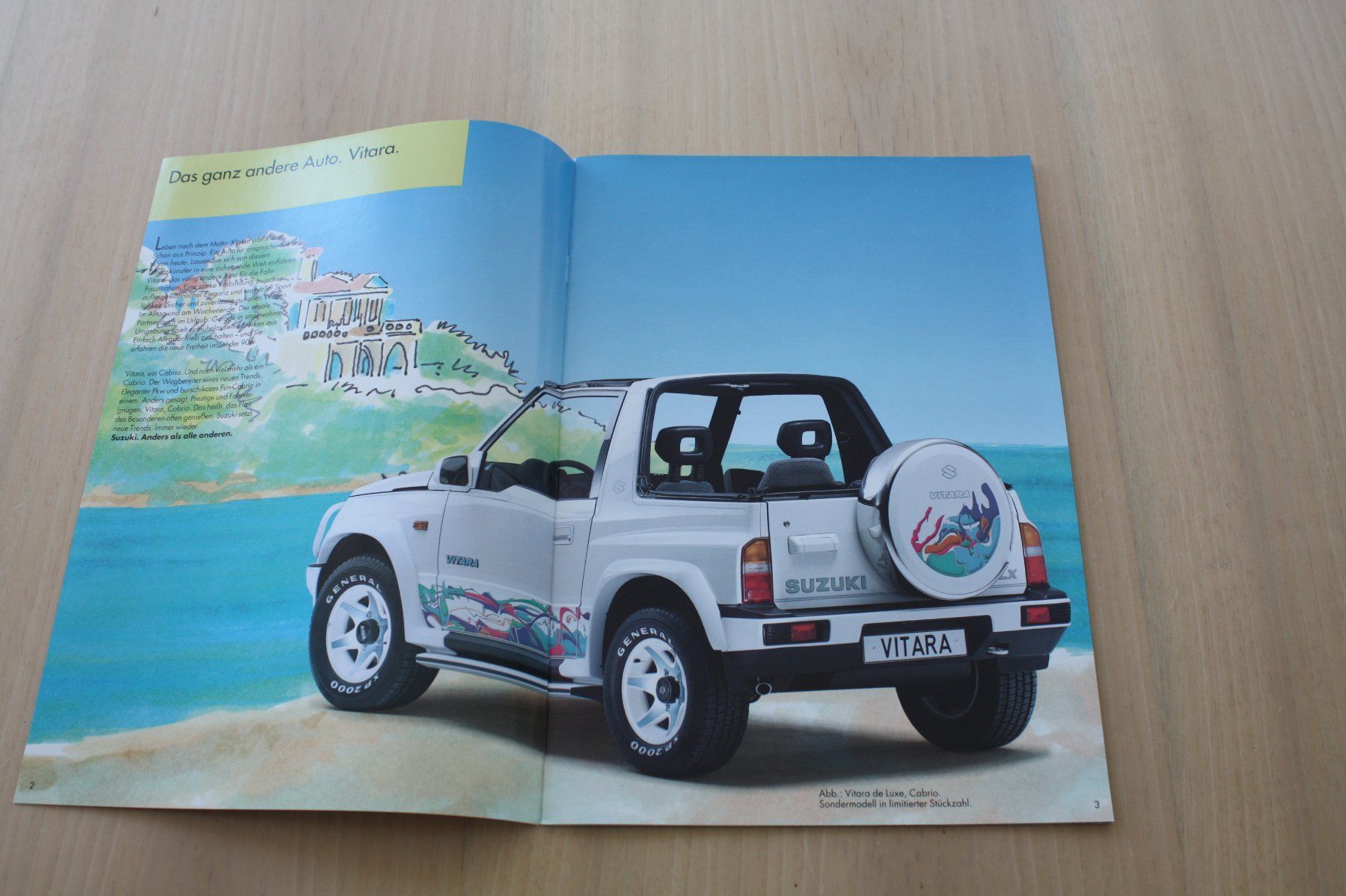 Documenti: Suzuki Vitara Prospekt 8/1992 – Usato da Wikon venduto da erwin400 1