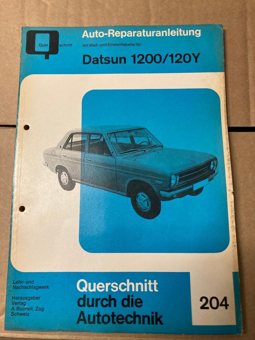 Libri: DATSUN 1200/ 1200Y – Usato da Filzbach venduto da Sugi7