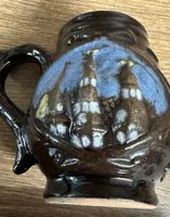 Keramiktasse mit Schweizer Architektur Handgemachte