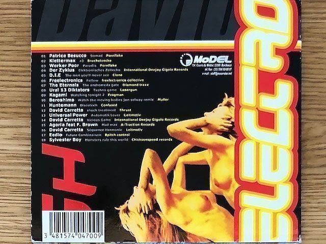 CD: David Carretta – Electro Dash – Usato da Martigny venduto da jereq 1