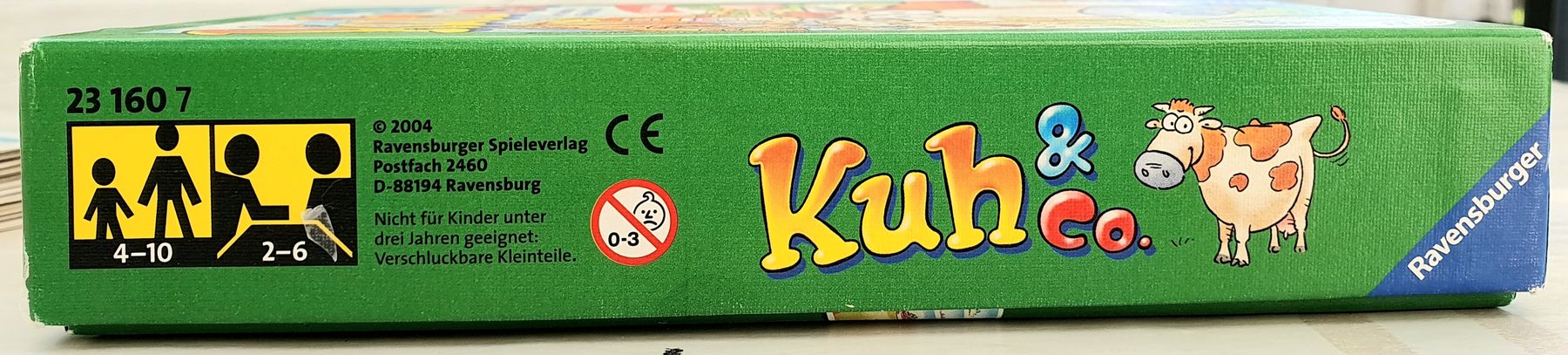 Ravensburger Giochi: Kuh & Co. Der tierische Würfelspass – Usato da Lützelflüh-Goldb venduto da cassin01 2