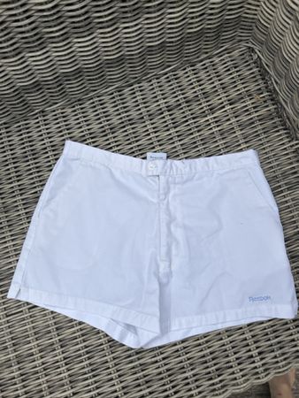 Vintage Reebok weisse Shorts Gr M