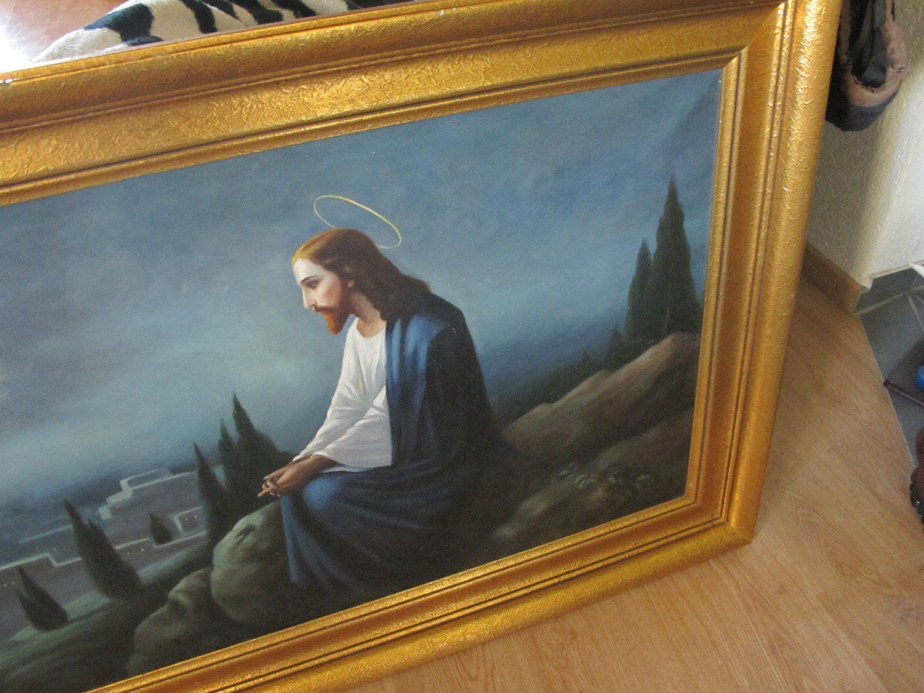 Dipinti: Oelbild Auf Leinwand Gemalt Signiert – Usato da Altnau venduto da LinaAuktion 3