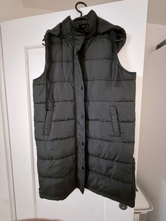 Chicorée Steppweste mit Kapuze schwarz Grösse S