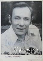 Hanno Thurau (1939-1992) Schauspieler - Autogramm