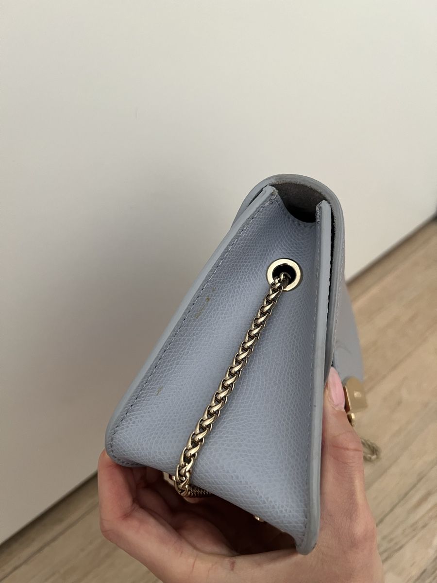 Furla Borse da donna: Furla Mini Metropolis Tasche hellblau – Usato da Dietikon venduto da Mischi2167 5