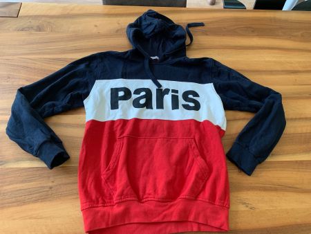 PARIS Statement Kapuzenpullover Hoodie Grösse M