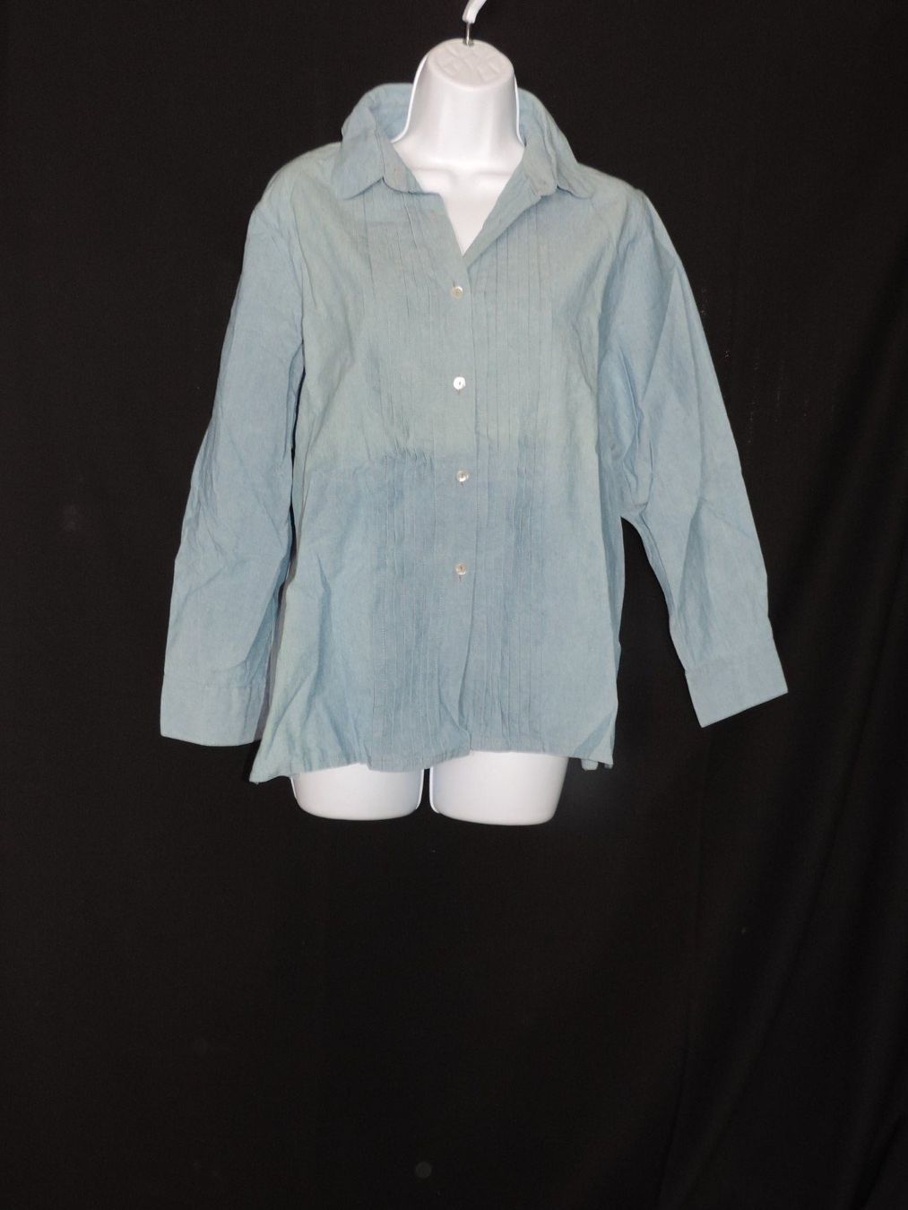 Camicette: chemise jeans bleue claire Pupa – Usato da Genève venduto da Axelle333 1