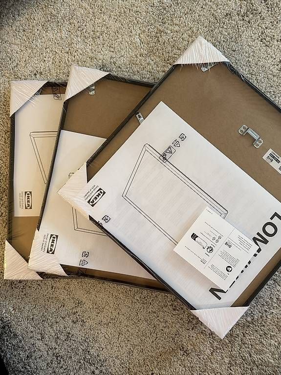 Ikea Cornici: Bilderrahmen schwarz quadratisch 32x32 – Nuovo e nell'imballaggio originale da Bern venduto da kwa_pyt9 1