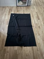 Tischtuch schwarz Textil Meterware neuwertiger Zustand