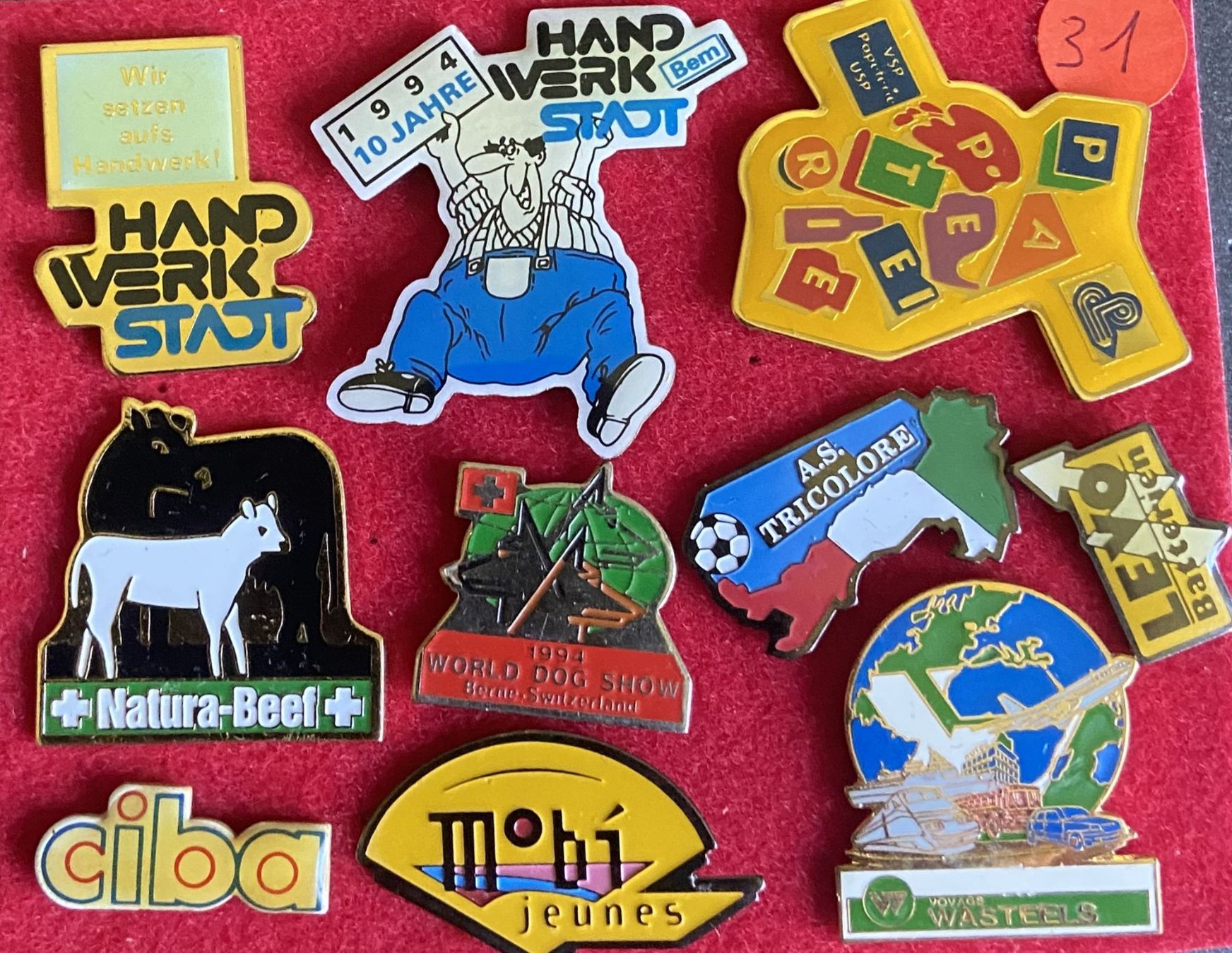 Plaketten & Abzeichen: kleine Pin Sammlung    31,35 – Gebraucht aus Böckten von Hansi36