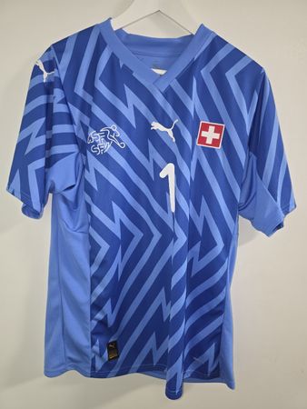 Originales Yann Sommer Trikot der Schweizer Nati