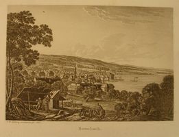 RORSCHACH, ISENRING AQUATINTA 1828