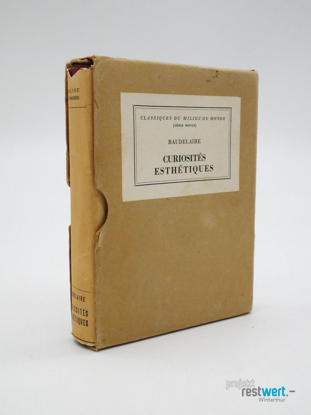 Libri: CHARLES BAUDELAIRE -  Curiosités esthétiques – Usato da Winterthur venduto da Restwert_Winterthur 3