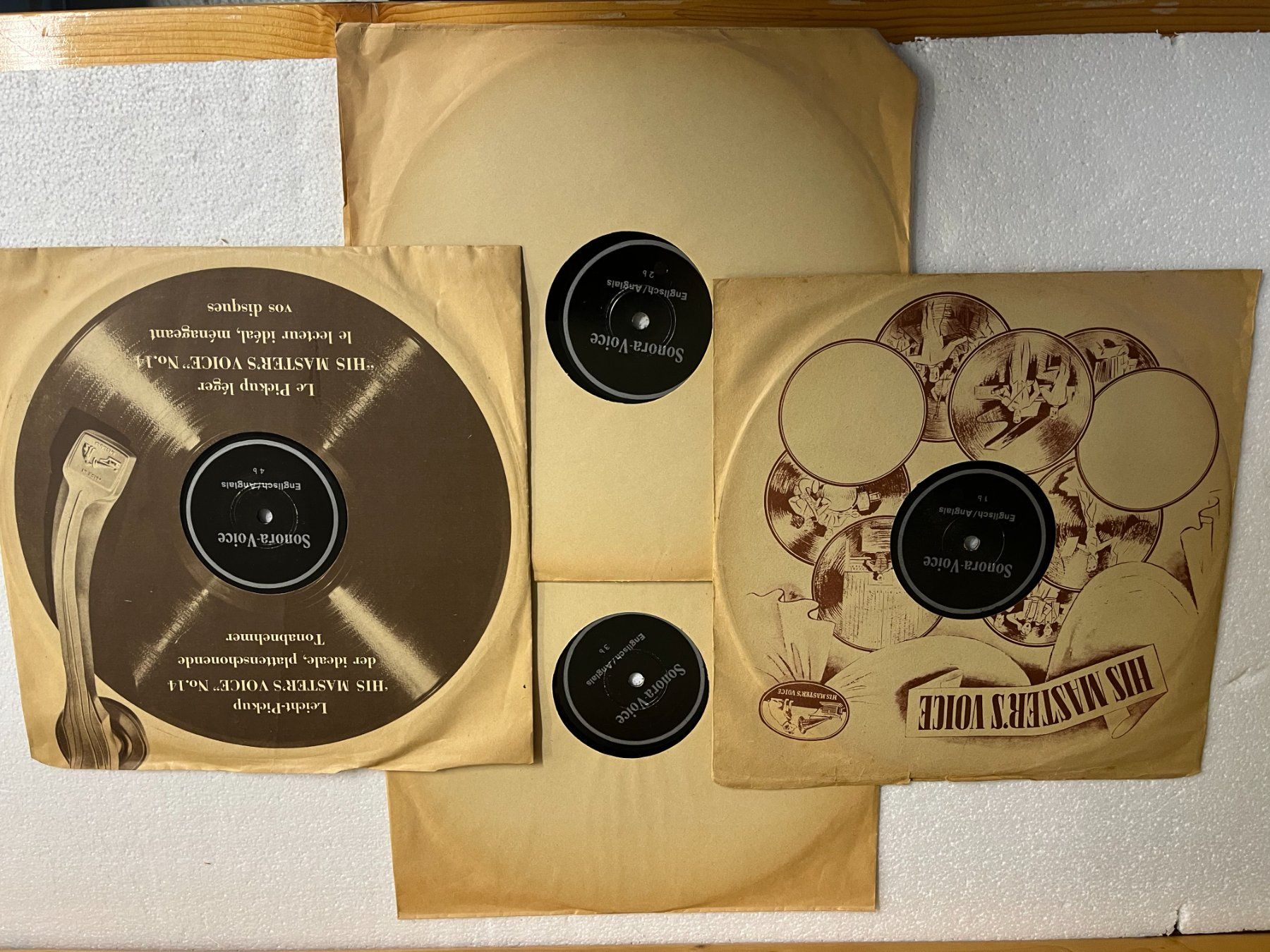 Dischi in vinile: Schallplatten Englisch-Kurs auf Schellackplatten – Usato da Mumpf venduto da dadaboygugu 2