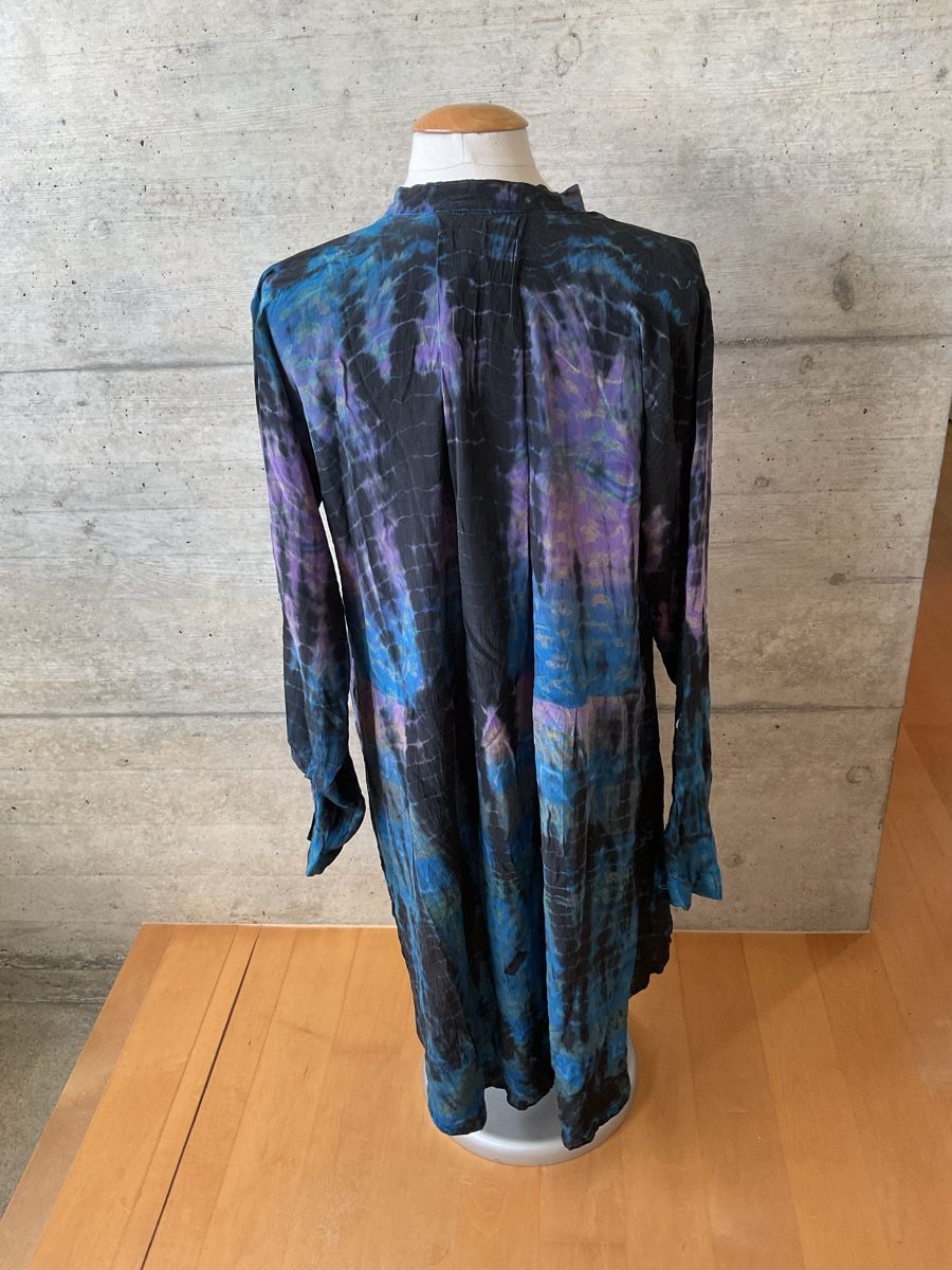 Kleider: Robe courte tie dye en soie taille 42-44 – Neu (gemäss Beschreibung) aus Villarepos von Sglobule 1