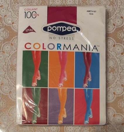 Pompea Colormania 100DEN Pink/Amethyst Gr.1-2/S Strumpfhose