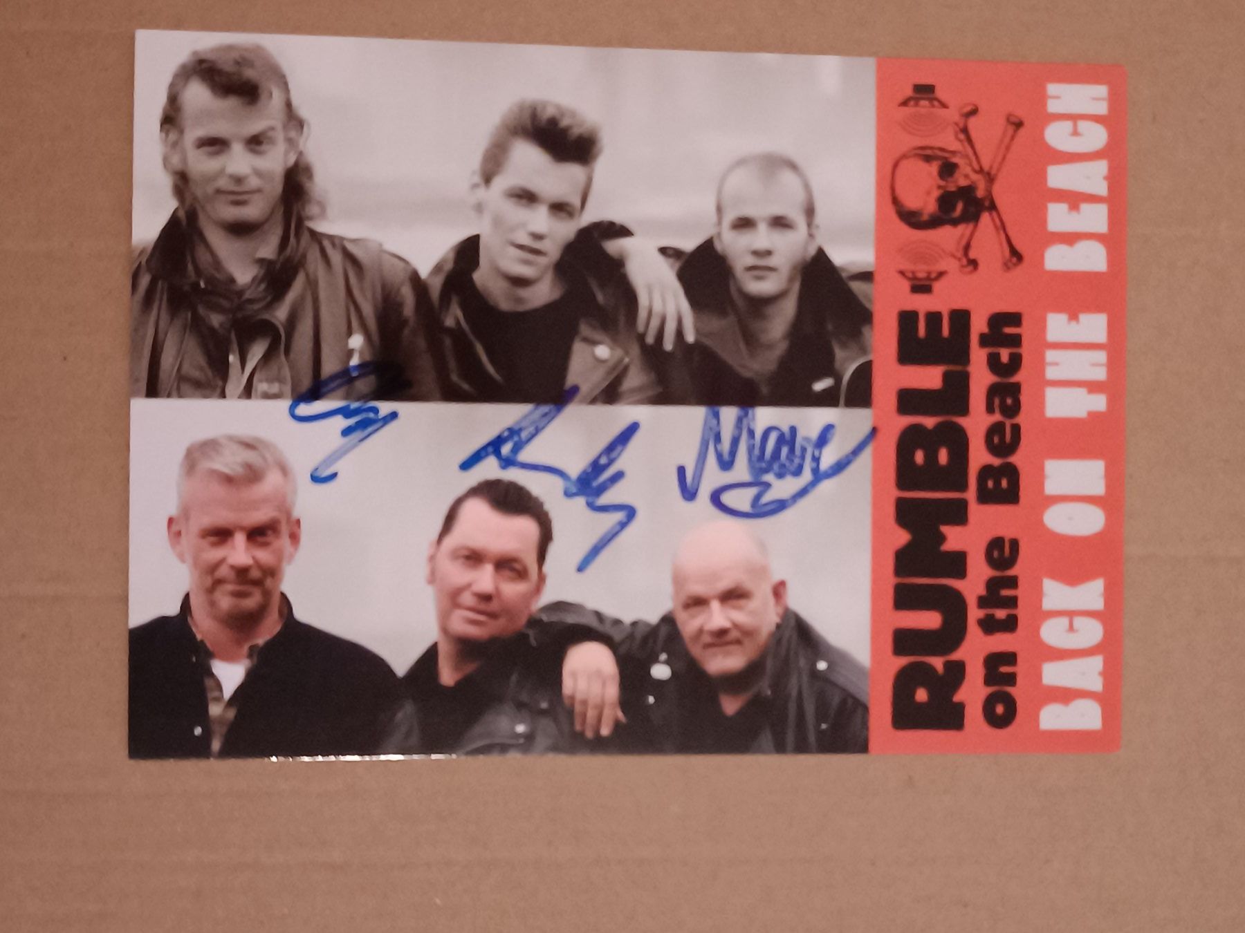 Autographes: Rumble on the beach -  handsigniert – D'occasion à Menziken par Autogramme