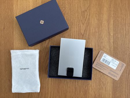 NEU - Samsonite Alu Fit Cardholder/Kartenhalter