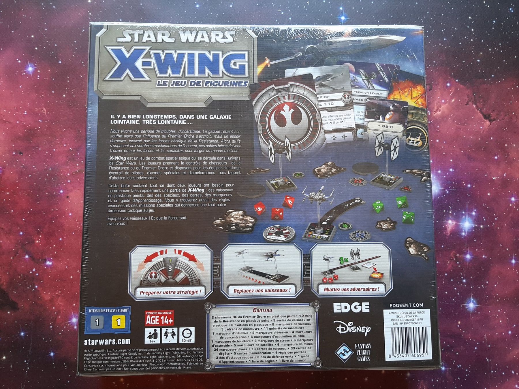 Disney Spiele: Star Wars X-wing jeu de base "reveil de la force" (FR) – Neu und originalverpackt aus Bussigny von a_s_n7kt 1