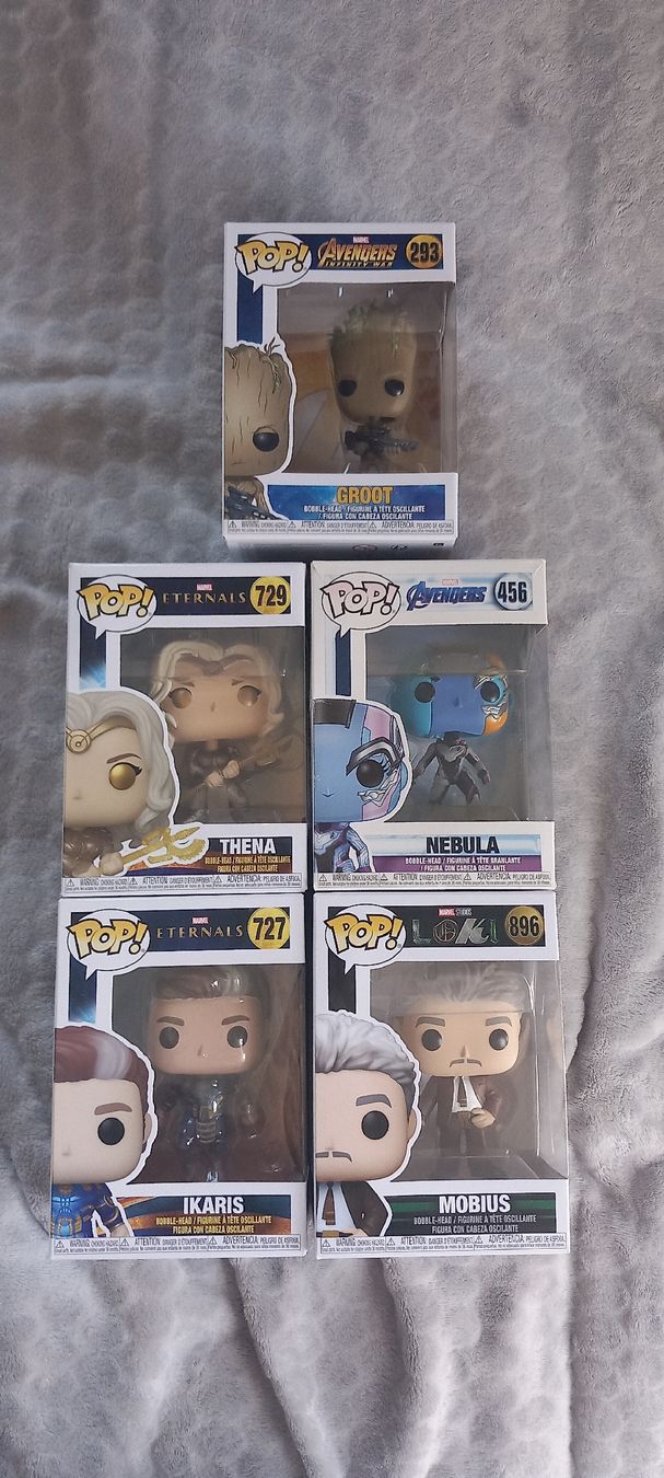 Funko Figurines: Lot Funko Pop Marvel – D'occasion à Bex par aud_cy2l