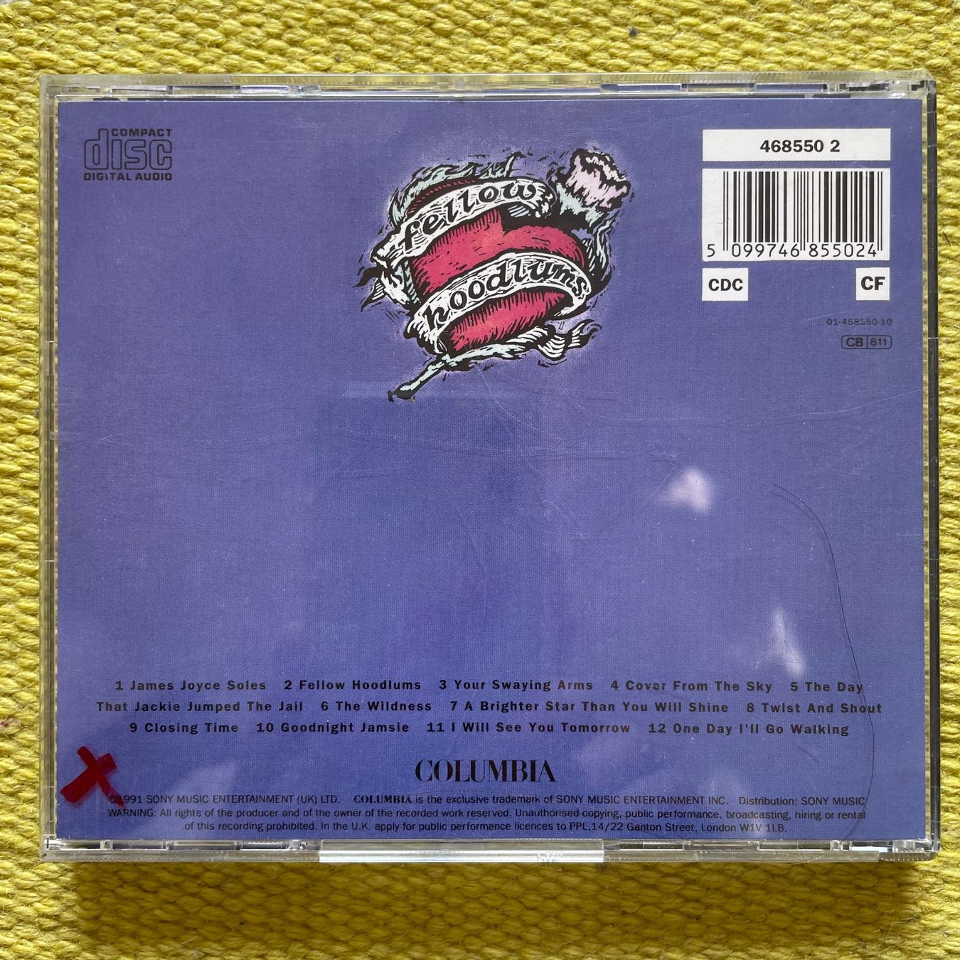 CDs: DEACON BLUE-FELLOW HOODLUMS – Gebraucht aus Rorschacherberg von CD-Roli 1